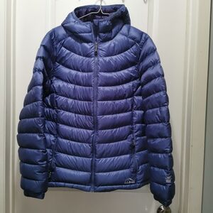L.L. Bean Blue Puffer Jacket